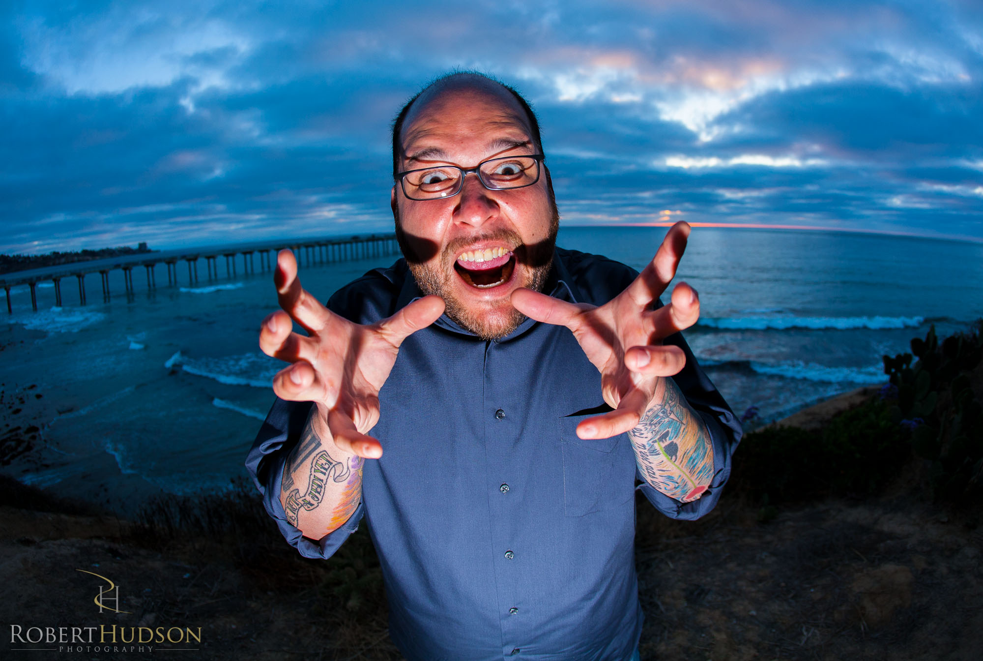 I love this portrait of our friend Kamran - La Jolla, California